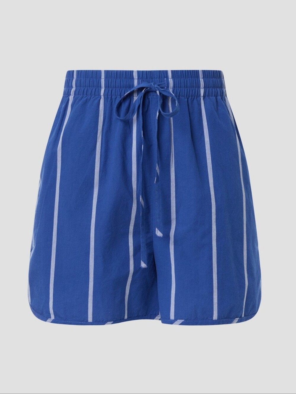 Madewell Blue and White Striped Shorts Size Large